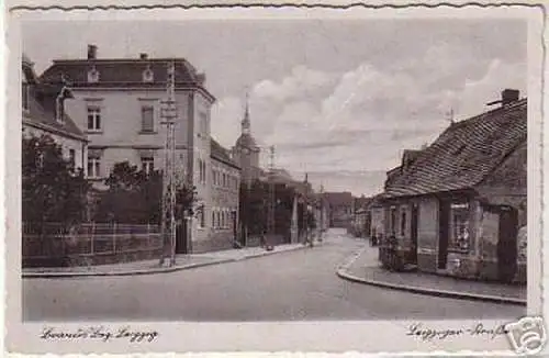 00287 Ak Brandis Bez. Leipzig Leipziger Straße 1946