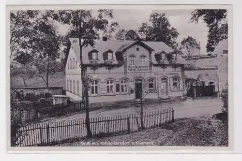 85135 Ak Gruß aus Kleinolbersdorf bei ChemnitzFaber´s Restaurant um 1930