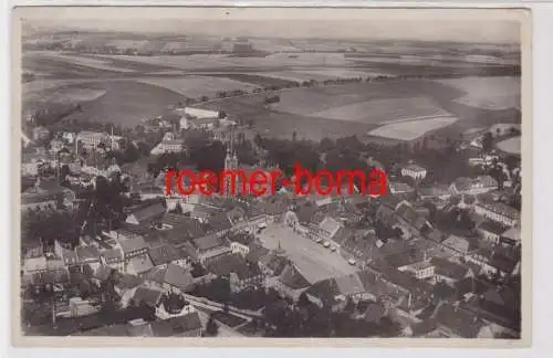 84665 Foto Ak Wilsdruff Flugzeugaufnahme 1931