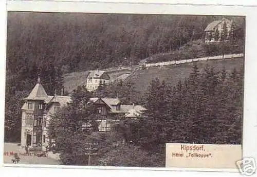 schöne Ak Kipsdorf Hotel Tellkoppe 1907