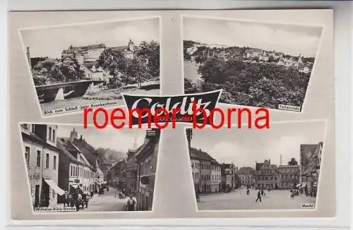 72230 Mehrbild Ak Colditz Krankenhaus, Wilhelm Külz Straße usw. 1960