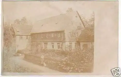 29710 Foto Ak Hermsdorf bei Mittweida Dorfansicht 1920