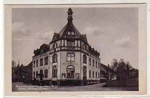 13616 Ak Bad Klosterlausnitz Hotel "Herzog Ernst" 1930