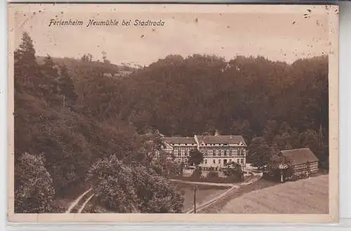 68791 Ak Ferienheim Neumühle bei Stadtroda 1929