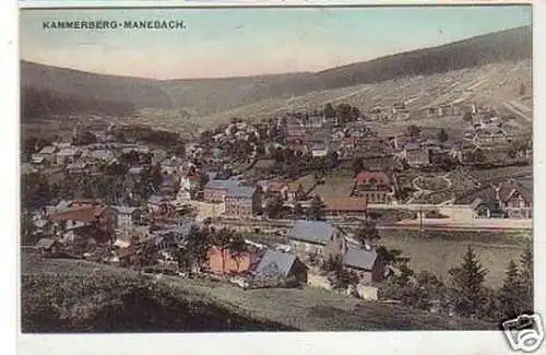 31811 Ak Kammersberg Manebach Totalansicht 1907