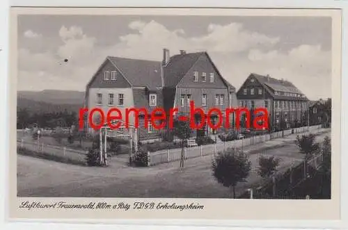 73028 Ak Luftkurort Frauenwald a. Rstg. FDGB Erholungsheim um 1950