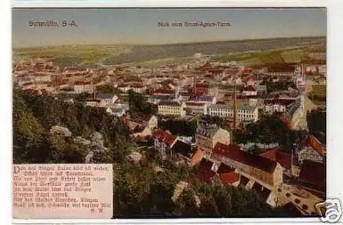 25400 Ak Schmölln S.-A. Blick vom Ernst Agnes Turm 1920