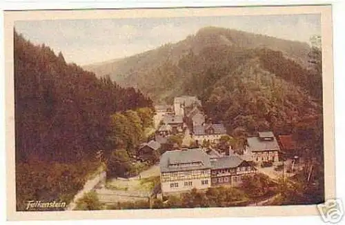 04725 Ak Gasthaus z. Falkenstein im Loquitztal um 1930