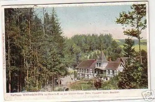 17260 Ak Kurhaus Weihertalmühle bei Roda S.-A. 1908