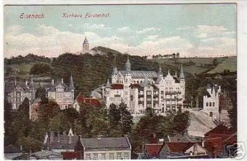 17277 Ak Eisenach Kurhaus Fürstenhof 1908