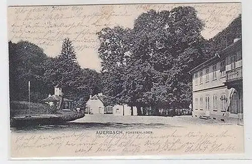 63586 Feldpost Ak Auerbach Fürstenlager 1915