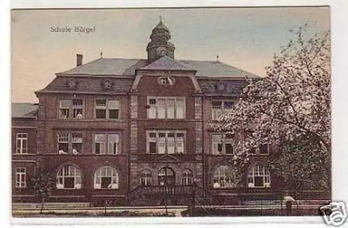 04974 Ak Bürgel Schule um 1920