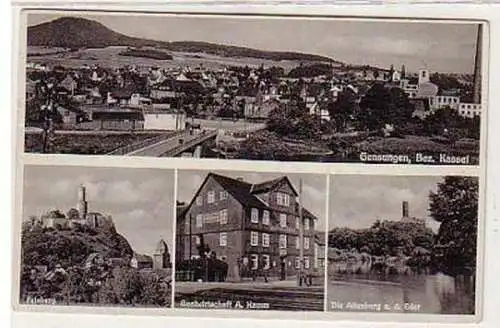 37619 Mehrbild-Ak Gensungen Bez. Kassel 1935