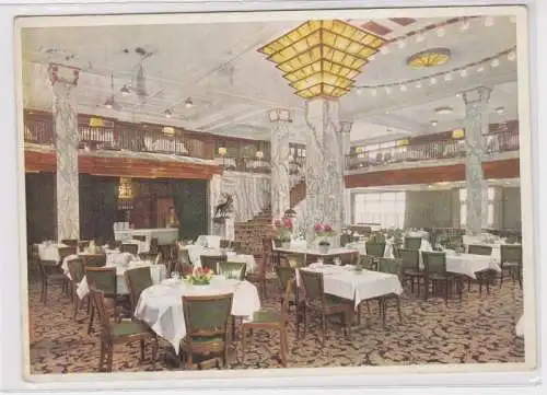 59135 Ak Hamburg Hotel Reichshof Stadt Restaurant 1953