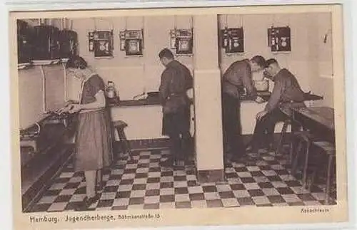 43945 Ak Hamburg Jugendherberge Böhmkestraße 15, um 1930