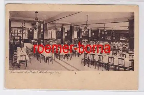 82296 Ak Bremen Speisesaal Hotel Washington 1926