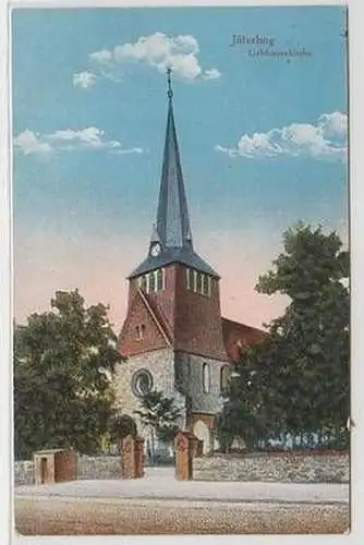 50741 Ak Jüterbog Liebfrauenkirche 1925