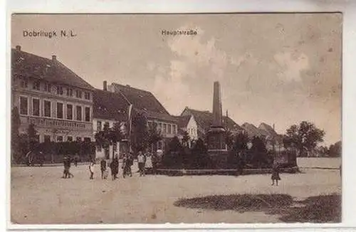 58792 Ak Dobrilugk N.L. Hauptstrasse um 1910