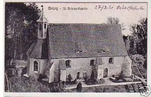 29058 Ak Belzig St. Brixius Kapelle um 1921