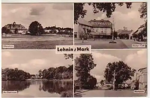 36782 Mehrbild Ak Lehnin / Mark Oberschule usw. 1964