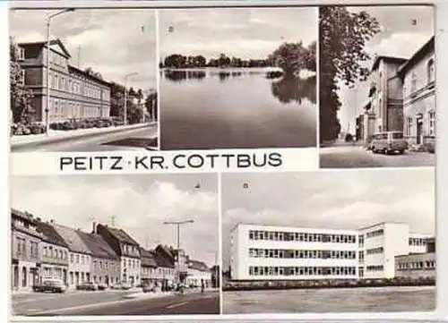 38333 Mehrbild Ak Peitz Kreis Cottbus 1980