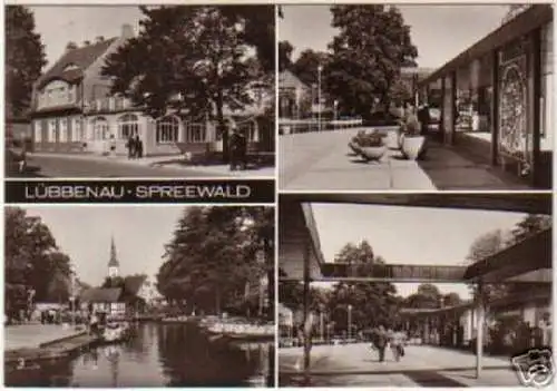 12083 Mehrbild Ak Lübbenau Spreewald 1983