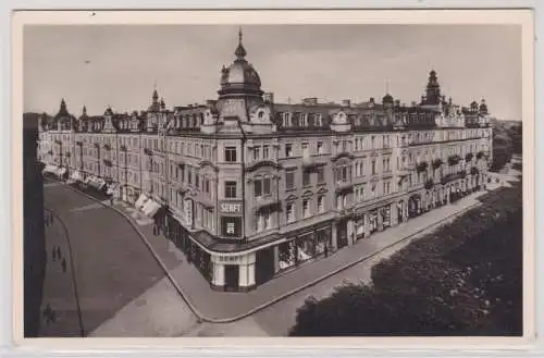 90041 AK Rosenheim Münchnerstraße und Prinzregentenstrasse um 1930