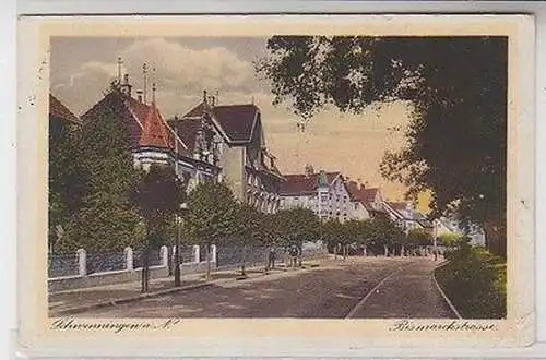 59862 Ak Schwenningen am Neckar Bismarckstrasse 1931