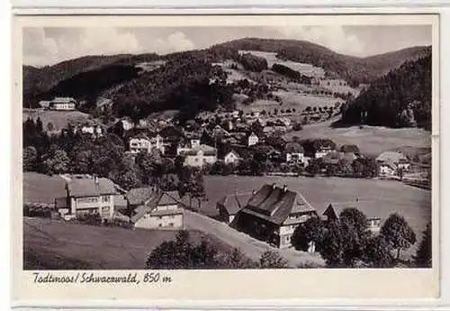 41424 Ak Todtmoos Schwarzwald Totalansicht 1937