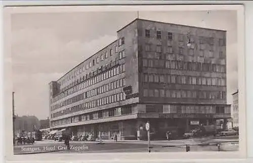 43881 Ak Stuttgart Hotel Graf Zeppelin um 1940