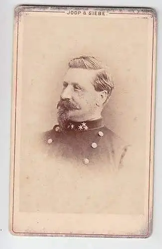 61278 Kabinettfoto Dresden Soldat in Uniform um 1900