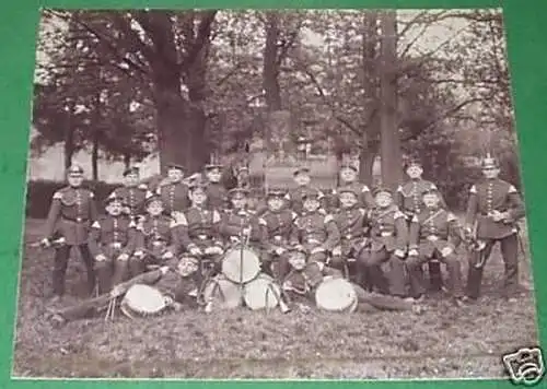 altes Militärfoto Sachsen 139. Regiment Döbeln um 1910