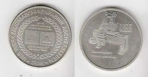 DDR Medaille VEB Werkzeugmaschinenfabrik Aschersleben (111090)