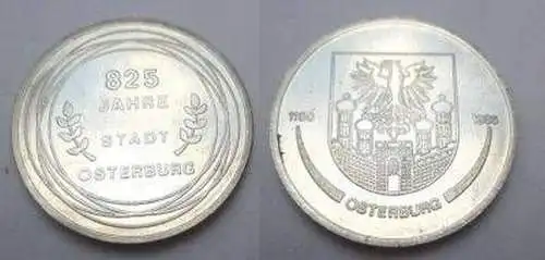 DDR Medaille 825 Jahre Stadt Osterburg 1160-1985