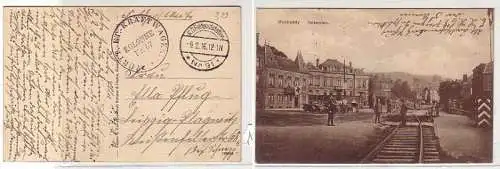 17044 Feldpost Ak Montmédy Lothringen Kaiserplatz 1916