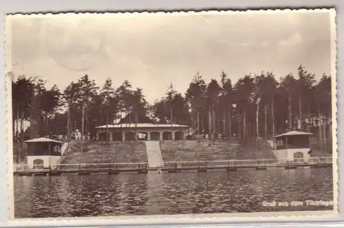 56113 Feldpost Ak Gruß aus dem Tiborlager bei Schiwebus 1944