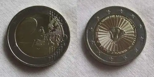 2 Euro Gedenkmünze Griechenland Vereinigung des Dodekanes 2018 Stgl. (159975)