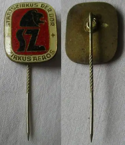 DDR Anstecknadel Staatszirkus der DDR Zirkus Aeros (115668)