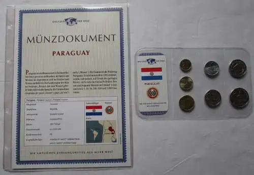 KMS Das Geld der Welt Kursmünzensätze der Welt Paraguay + Zertifikat (113705)