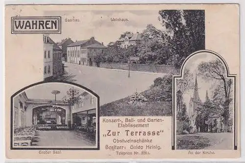 39195 Mehrbild Ak Wahren Etablissement "Zur Terrasse" 1916