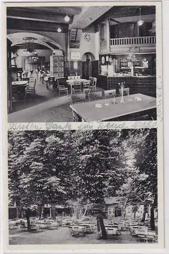 39806 Mehrbild Ak Leipzig Gasthof goldene Krone Pegauer Straße 39, 1940