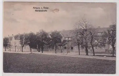 60296 Ak Artern in Thüringen Gartenstrasse 1930