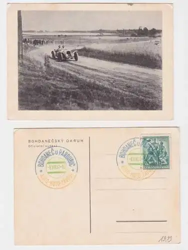 84910 Ak Autorennen Bohdanecký Okruh Auto Moto Zavody 1937