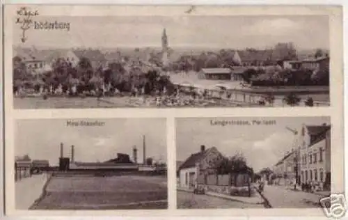 09014 Ak Löderburg Neu-Stassfurt Langestrasse 1910