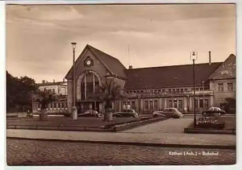 38364 Ak Köthen (Anhalt) Bahnhof 1966