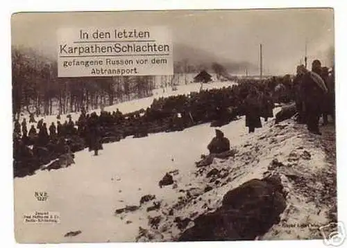 166: Maximum-Ak Militär 1. WK Karpathen um 1915