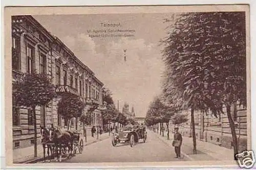 28098 Ak Tarnopol Agenor Goluchowski Gasse um 1915