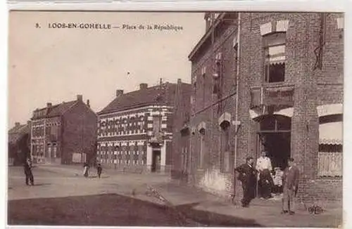 45370 Feldpost Loos en Gohelle Place de la Republique