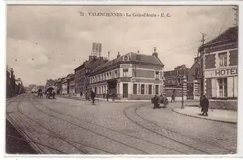 45491 Ak Valenciennes La Croix d`Anzin 1914