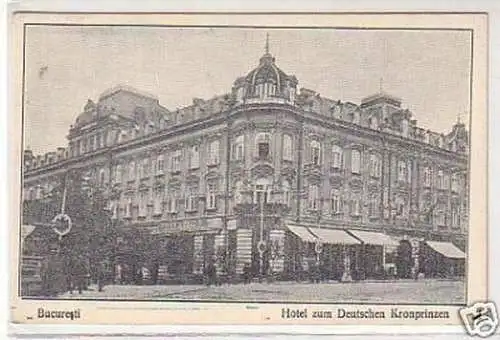 04223 Ak Bukarest Bucuresti Hotel z. Dt. Kaiser um 1910